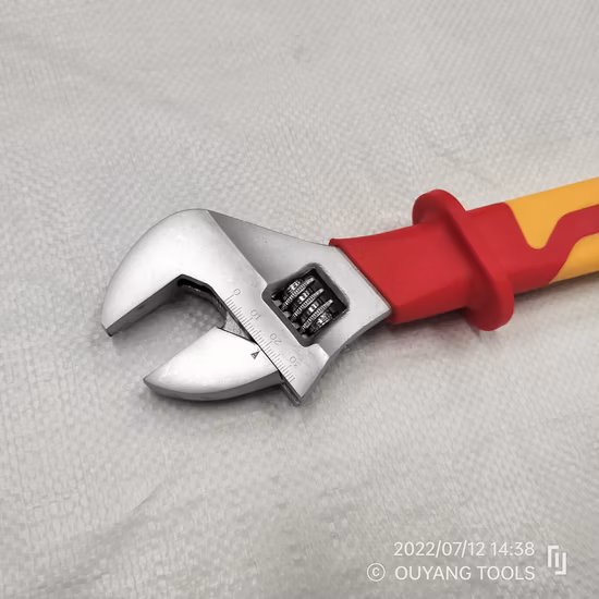 電動工具 1000V絶縁/絶縁/電工/インジェクションモンキーレンチ 300mm